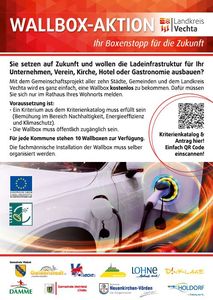Bild vergr&ouml;&szlig;ern: Plakat Wallboxenaktion