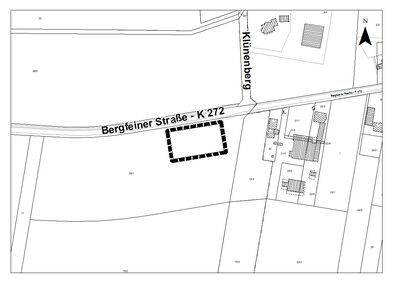 Bild vergr&ouml;&szlig;ern: Geltungsbereich 1. &Auml;nderung Bebauungsplan Nr. 188