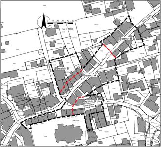Bild vergr��ern: Geltungsbereich zum Bebauungsplan Nr. 155/1 �Gro�e Stra�e / ehemals Parkplatz Enneking�