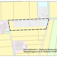1. &Auml;nderung des Bebauungsplanes Nr. 199