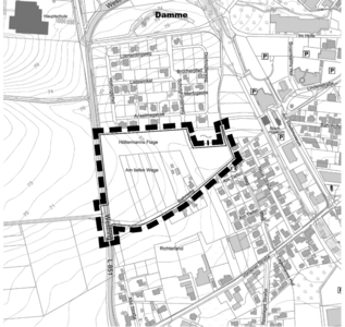 Bild vergr��ern: Geltungsbereich zum Bebauungsplan Nr. 196