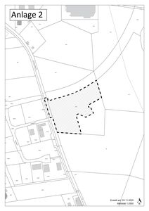Bild vergr��ern: Geltungsbereich zur 1. �nderung des Bebauungsplanes Nr. 195 �Gewerbegebiet Fangwiesen�
