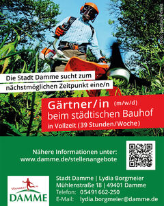 Bild vergr&ouml;&szlig;ern: G&auml;rtner/in (m/w/d) gesucht