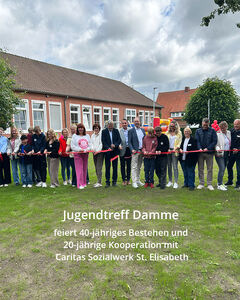 Jugendtreff Damme feiert 40-j�hriges Bestehen und 20-j�hrige Kooperation mit Caritas Sozialwerk St. Elisabeth